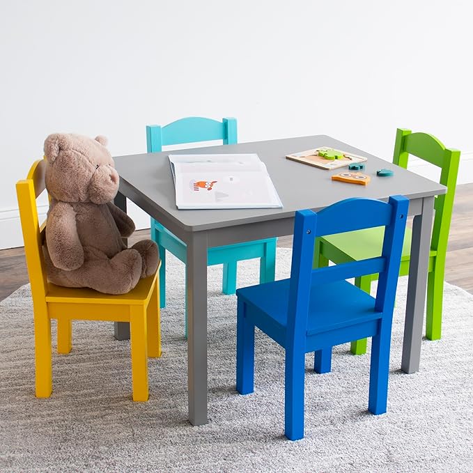 Humble Crew Toddler Table and Chair Set - Image 3
