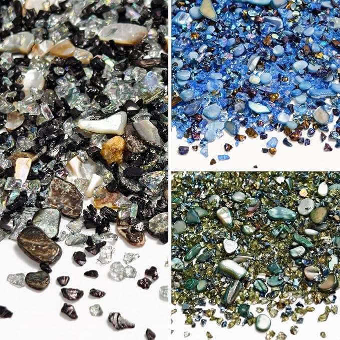 Crushed Stone Sequin Set, 12 Colors, - Image 4