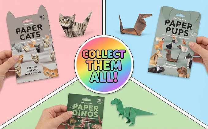 DIY Paper Cats Origami Kit, Fun Creative Art Project, Creative Handicraft Gift - Image 4