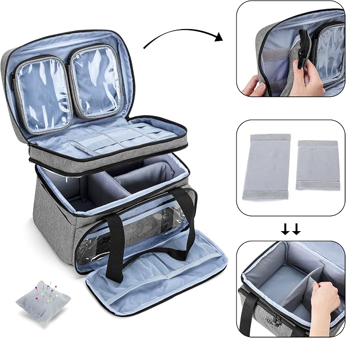 BAFASO Double Layer Sewing Accessories Organizer - Image 3