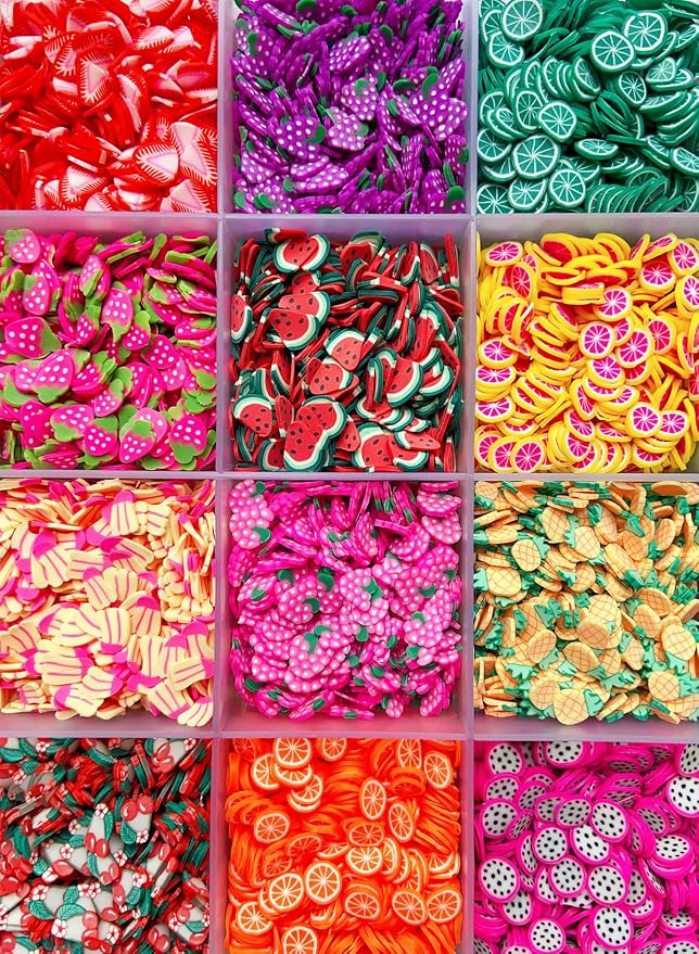 17500Pcs Polymer Fruit Slices Fruit Nail Art Slice 3D Polymer Slices Polymer - Image 2