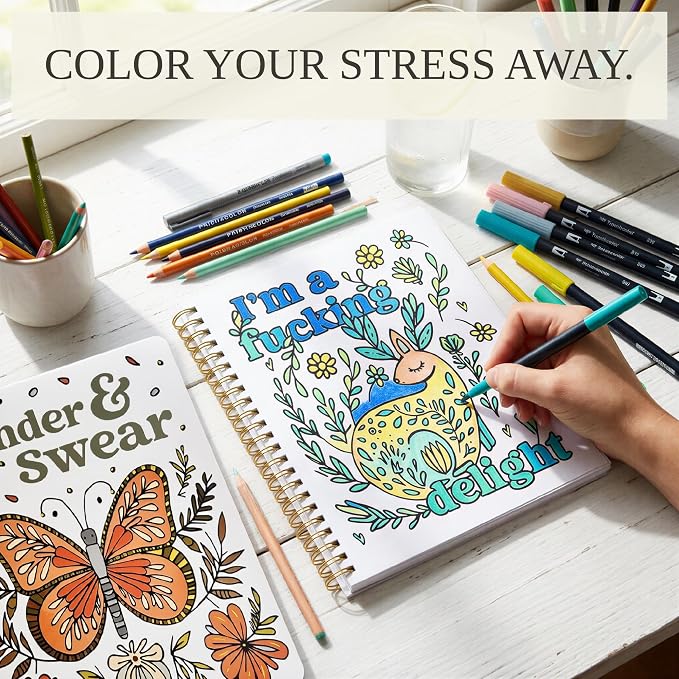 Beautiful Coloring Book Set of 2 - Image 2