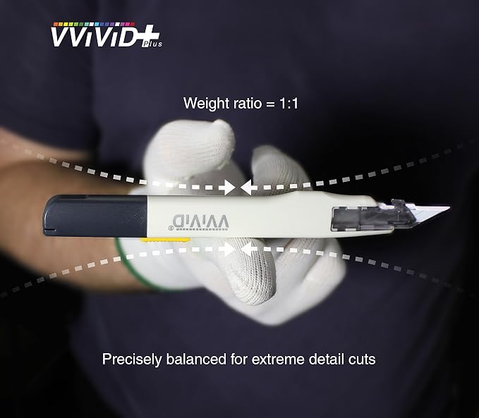 VViViD Premium Retractable Precision Balanced Multi-Use Utility Cutting Knife - Image 6