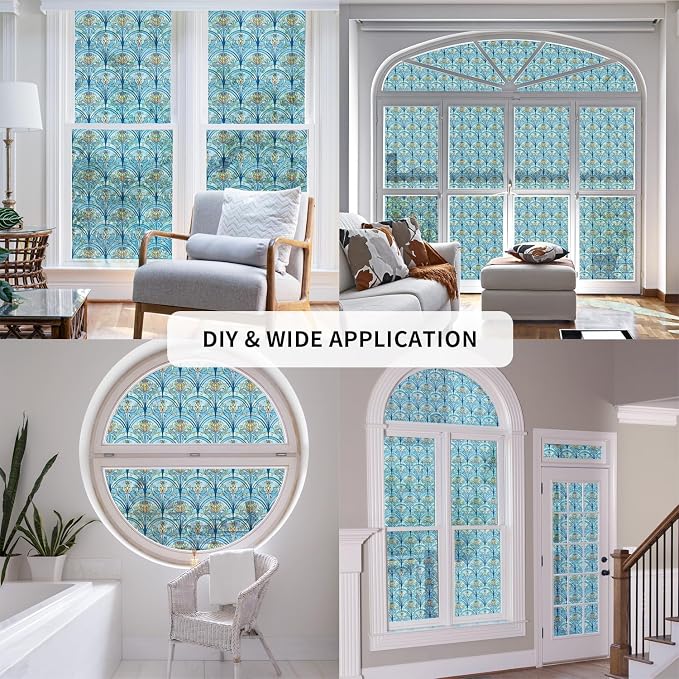 Vintage Stained Glass Window Film - Image 7