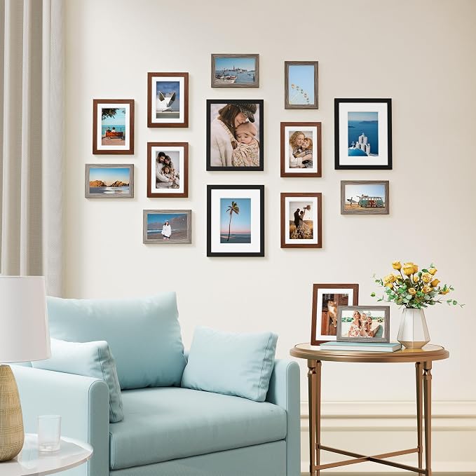 Vittanly 15 Pack Picture Frames Collage Wall Decor - Image 4