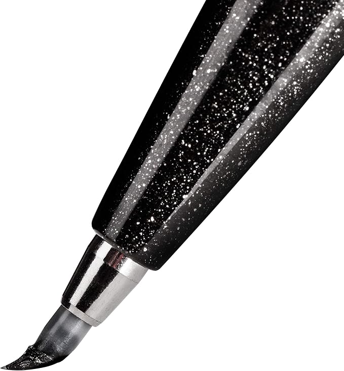 Pentel Fude Touch Sign Pen, Felt Pen Like Brush Stroke - Image 2