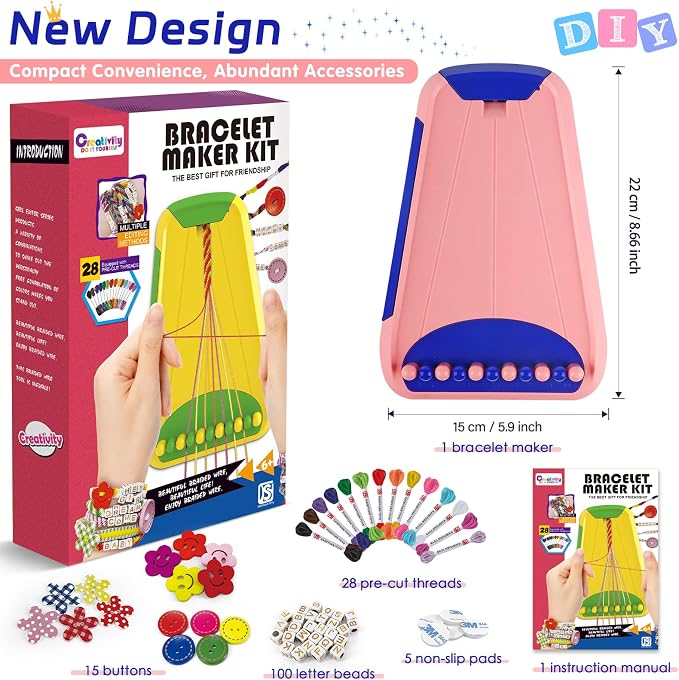 Maynacs Friendship Bracelet Making Kit - Image 3