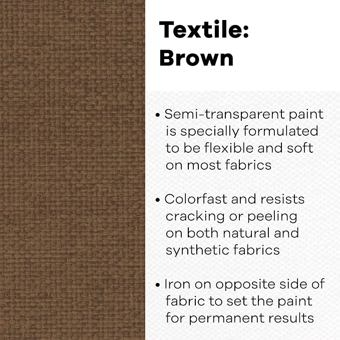 Jacquard Textile Color Brown - Image 2