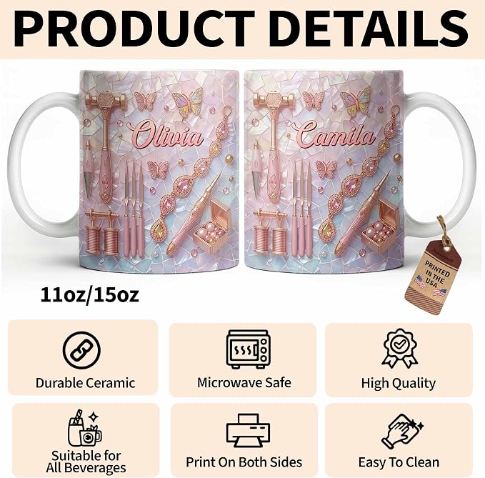 Personalized Sewing Lover Mug - Image 2