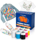 Fabric Paint Set for Clothes 9 Colors – Permanent Textile Paint for T-Shirts by 7+Artists