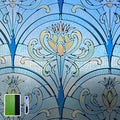 Vintage Stained Glass Window Film by ChicSkin