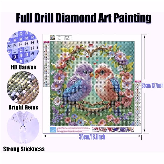 Legrace Bird Diamond Art Painting Kits - Image 3