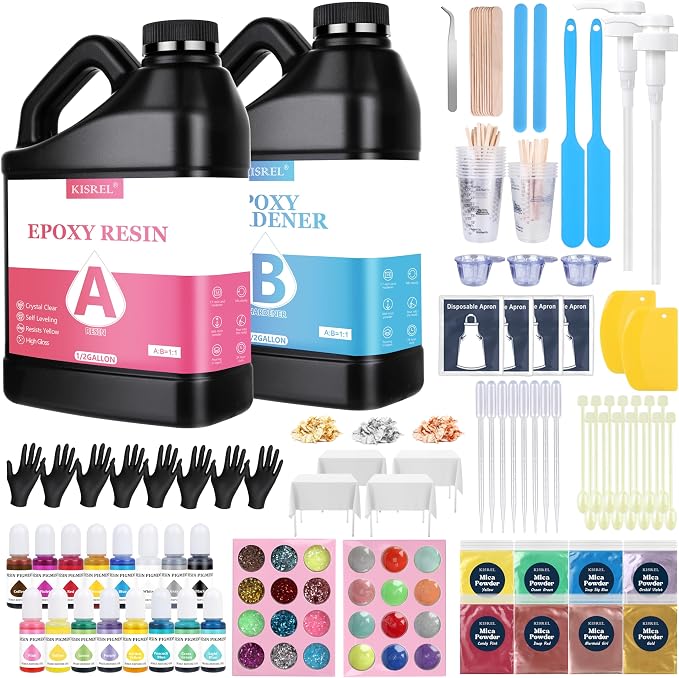 KISREL Epoxy Resin 1 Gallon by KISREL
