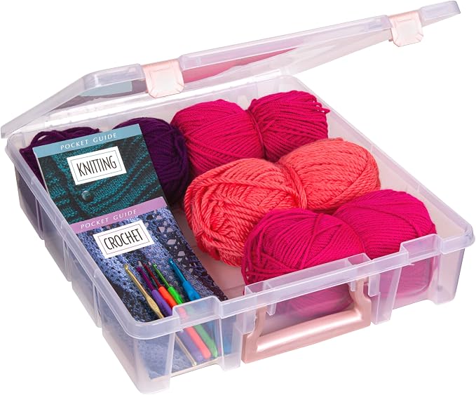 ArtBin 6955RL Super Satchel Compartment Box Clear Craft Organizer Storage Case - Image 5