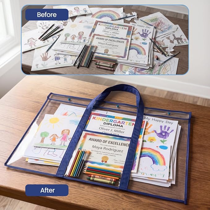 GAMENOTE 3 Pack Large Poster Storage Bags - Image 8