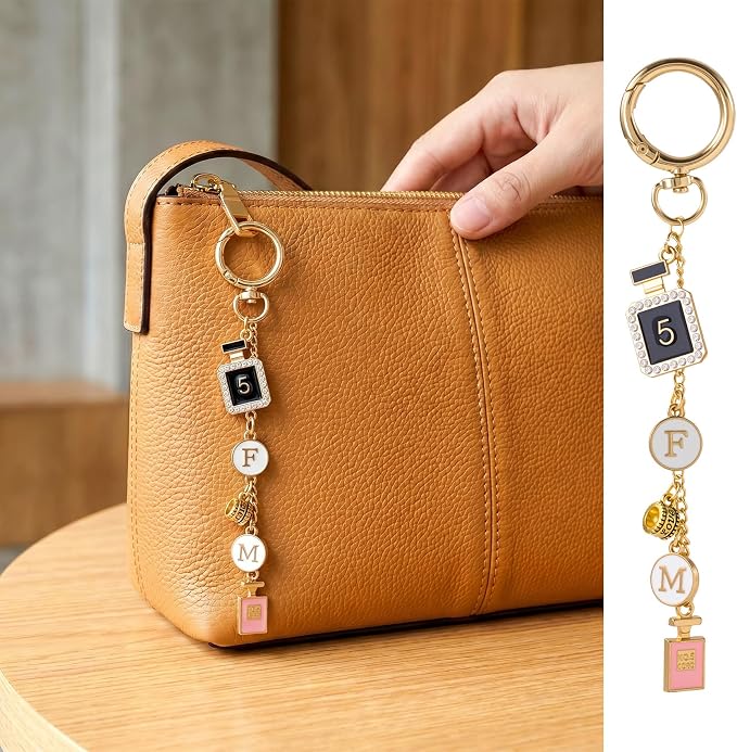 20pcs Gold Keychain Making Kit, Key Ring Swivel Snap Hook Chains, Alloy - Image 6