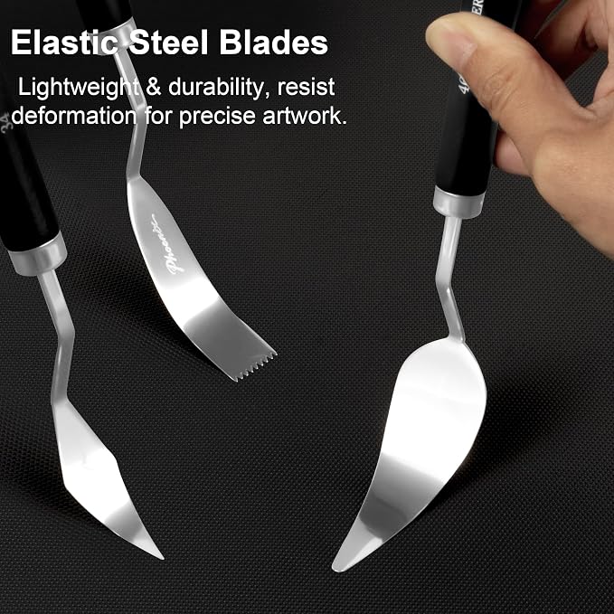 PHOENIX Flexible Palette Knife Set - Image 6