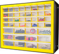 IRIS Plastic Hardware Storage Drawer, 44 Drawer Parts Cabinet by IRISUSA