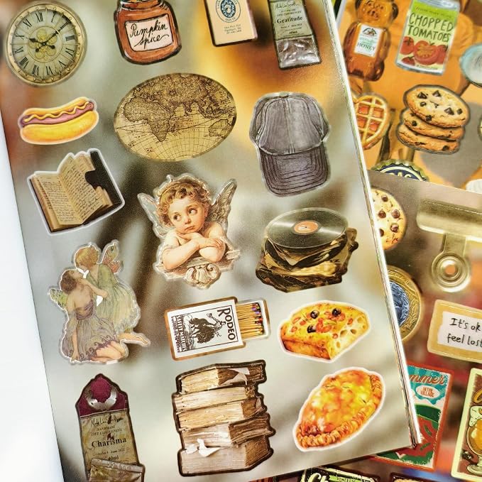 PRSTINCOL Vintage Sticker Book - Image 7
