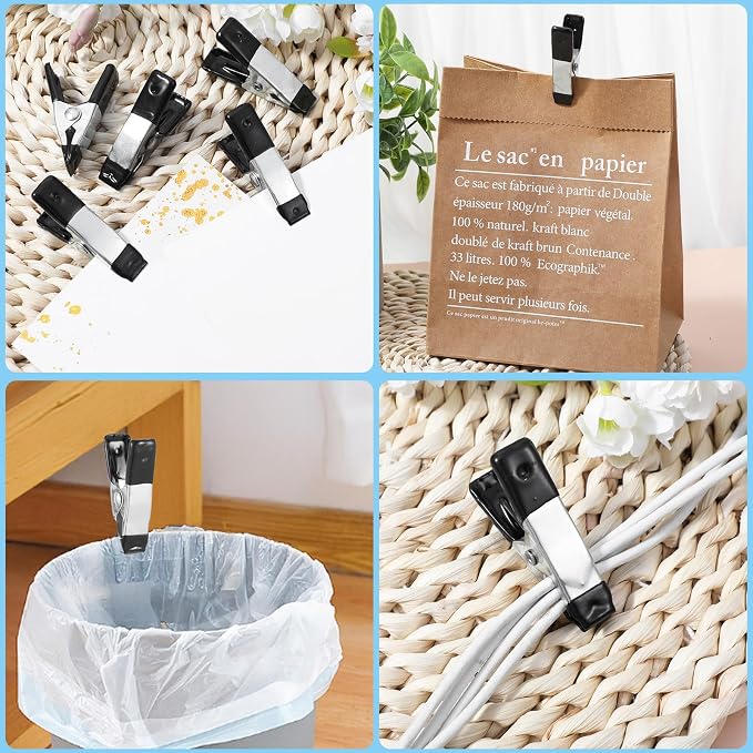 20 Pcs Small Clamps Garden Mini Spring Clamp Heavy Duty - Image 4