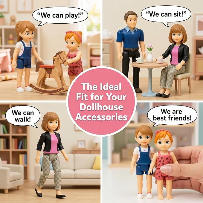 Family Dollhouse People - Image 2