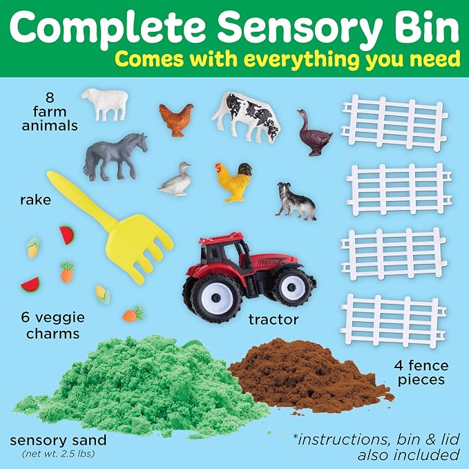 Creativity for Kids Sensory Bin: Farm | Calming, Screen-Free Play - Image 3