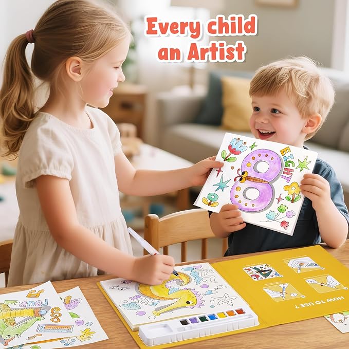 JoyCat Paint with Water Coloring Books - Image 6