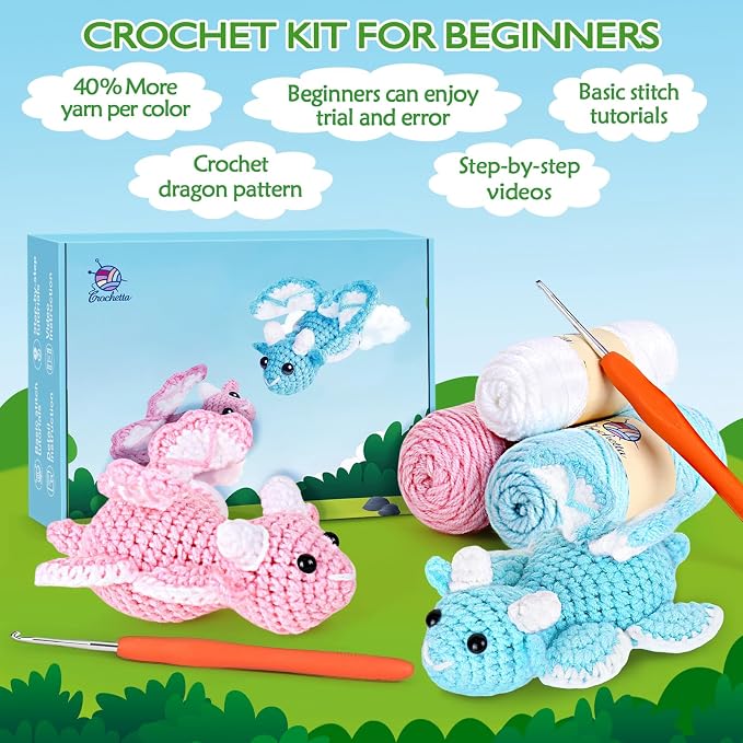 Crochetta Beginner Crochet Kit - Image 4