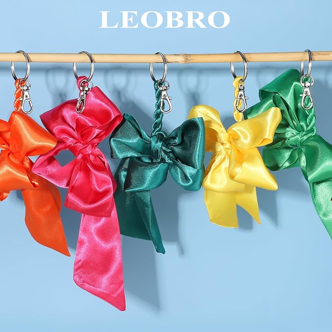 LEOBRO 140PCS Snap Hooks and Metal Key Rings, Jewelry Making, Art Crafts - Image 8