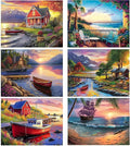 DOZEEZOP 6 Pack 5D Diamond Painting Kits by DOZEEZOP