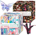 Origami Paper Kit 100 Sheets 6 Inch Square Double Sided Color 20 Vivid Colors by Bestartsuppliesforyou