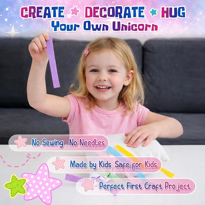 Sii Pikki Unicorn Pillow Craft Kit - Image 3
