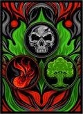 100ct Textured Matte TCG/MTG Card Art Sleeves by RealmGuard