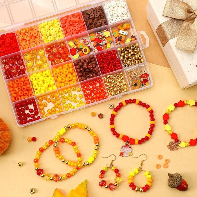 UPINS Fall Bracelet Making Beads Kit - Image 4
