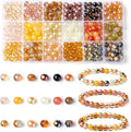 DUQGUHO 8mm Champagne Gold Beads by DUQGUHO