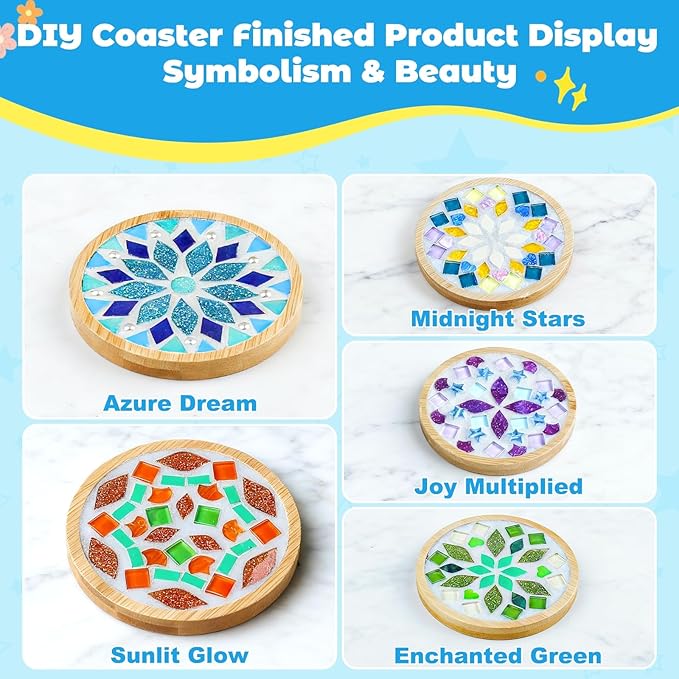 Karidge 5 Sets DIY Mosaic Tiles - Image 5