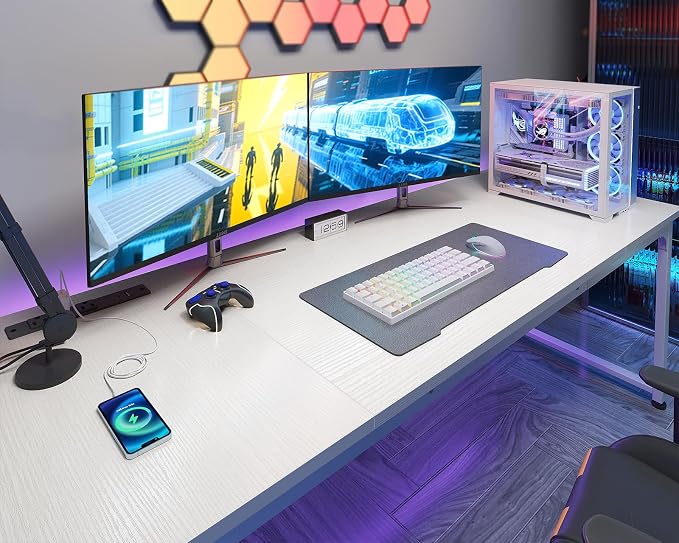 Coleshome 71 Inch Computer Desk - Image 4