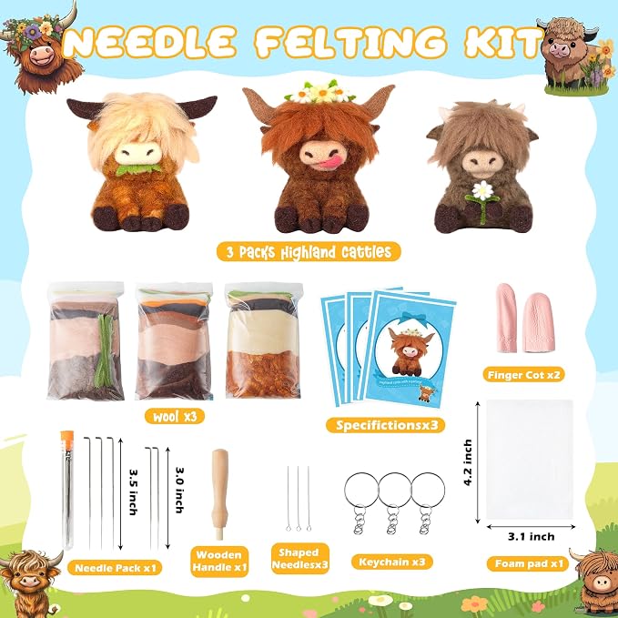 WATINC Needle Felting Kit - Image 2