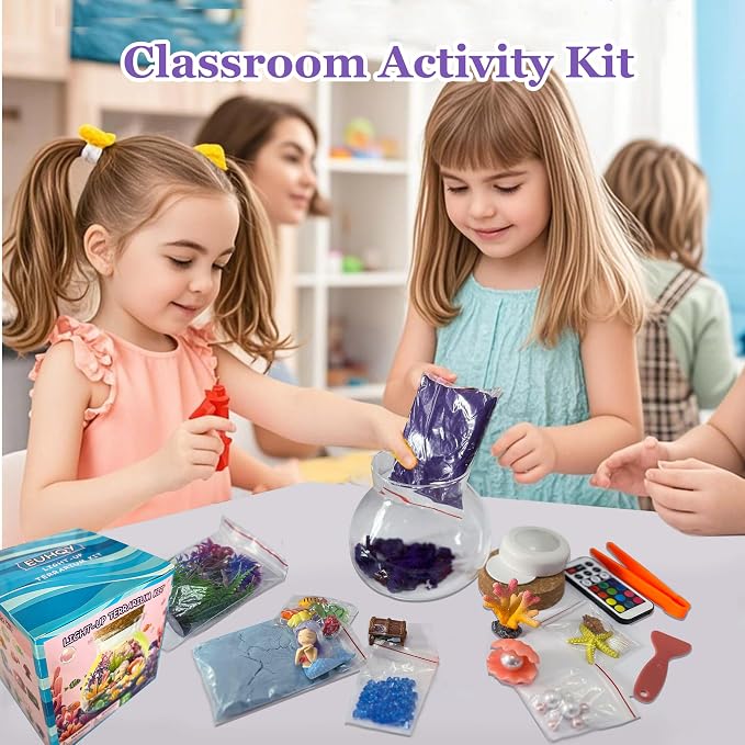 Mermaid Terrarium Kit for Kids - Image 8