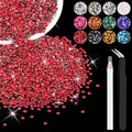 12000PCS 2mm Resin Rhinestones Bulk by BELLEBOOST