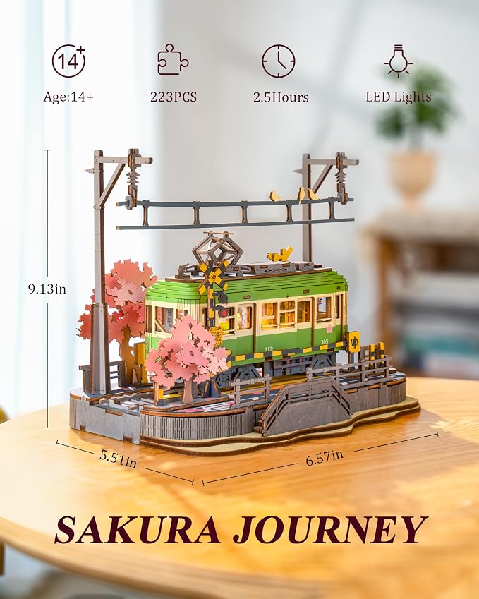 ROBOTIME 3D Puzzles for Adults DIY Model Building Toy - Image 5