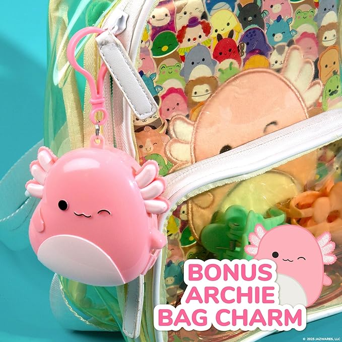 Original Squishmallows Archie The Axolotl Bracelet Kit, Friendship Bracelet Kit - Image 2
