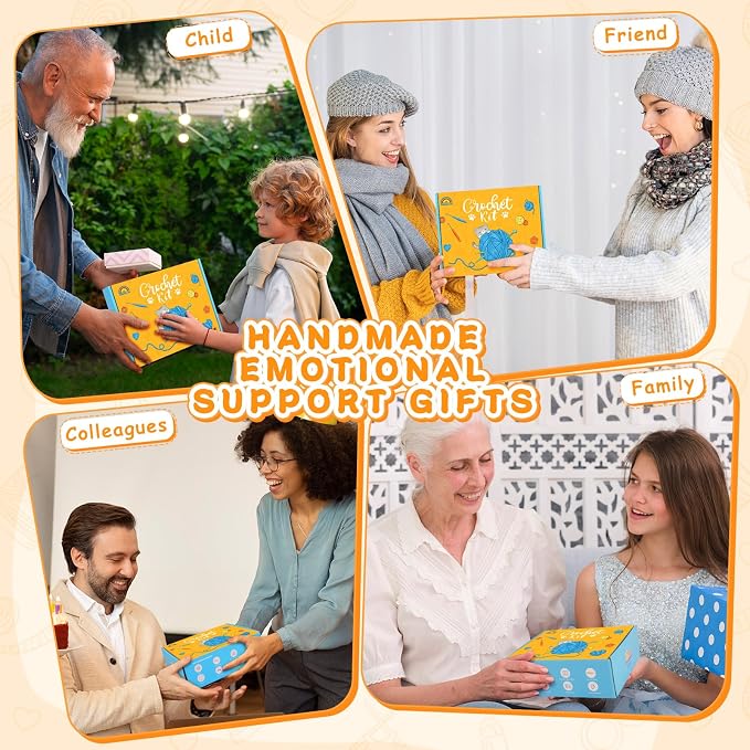 Crochet Kit for Beginners, Emotional Positive Support Beginner Crochet Kits for - Image 7