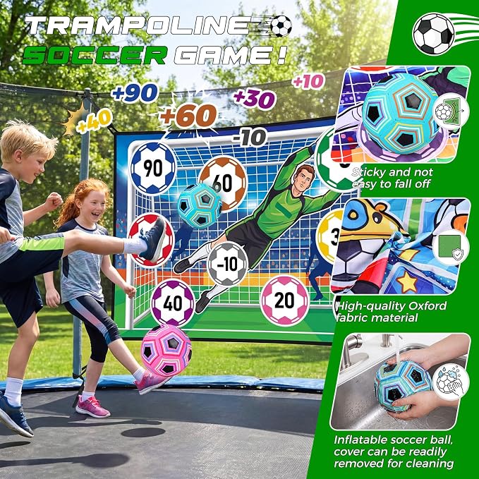 Trampoline Sticky Soccer Ball Game Accessories - Image 3