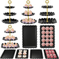 Kootek Dessert Cupcake Stand, 3 Tiered Cup Cake Holder Tower Stand Riser& by Kootek