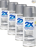 Rust-Oleum 334058 Painter's Touch 2X Ultra Cover Spray Paint, 11 oz, Metallic by Rust-Oleum