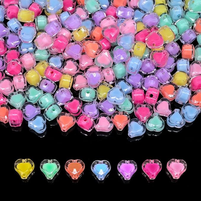 200+ pcs Candy Bulk Assorted Cute Kandi Beads by YuSheng