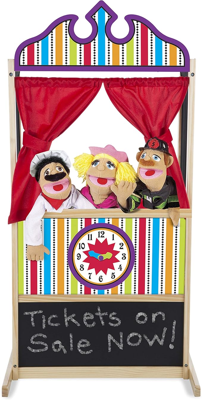 Melissa & Doug Deluxe Puppet Theater - Image 3