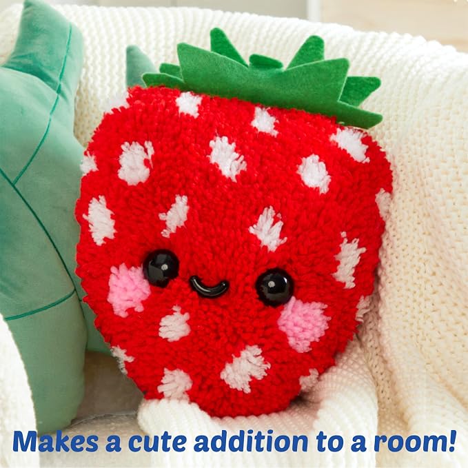 LatchKits Strawberry Pillow - Image 5