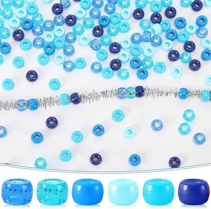 UPINS Blue Pony Beads - Image 3